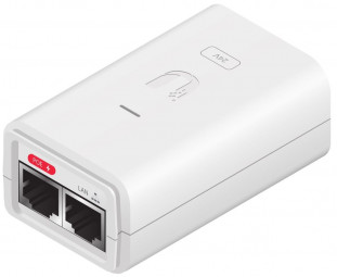 Ubiquiti POE-24-7W-G-WH Adapter (Gigabit LAN porttal, 24V/0,3A)