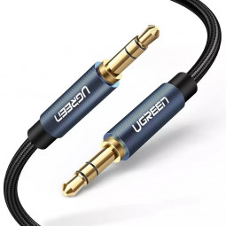 UGREEN 10687 3,5mm jack AUX cable 2m Black