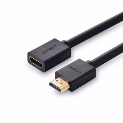 UGREEN HDMI male/famale cable 0,5m Black