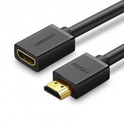UGREEN HDMI male/famale cable 1m Black