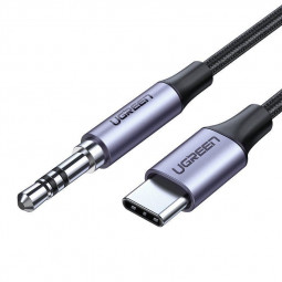 UGREEN jack 3,5mm to USB-C AUX cable 1m Black