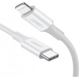 UGREEN Lightning To Type-C Cable 1m White