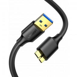 UGREEN USB-A to micro USB-B male/male cable 0,5m Black