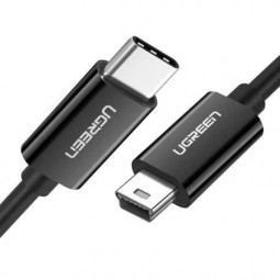 UGREEN USB-C - miniUSB Cable 1m Black