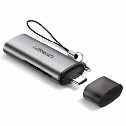 UGREEN USB-C SD/microSD Card reader adapter Grey