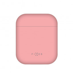 FIXED Ultrathin silicone case  Silky for Apple Airpods, pink