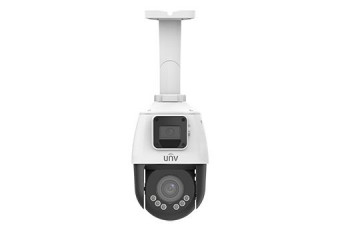Uniview Easy 2x2MP Dual lencsés Lighthunter 2.8mm fix és 2.8-12mm motoros objektívvel ellátott PTZ kamera