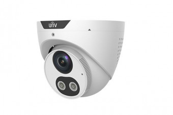 Uniview Prime-I 4MP Tri-Guard turret dómkamera, 2,8mm fix objektívvel, mikrofonnal