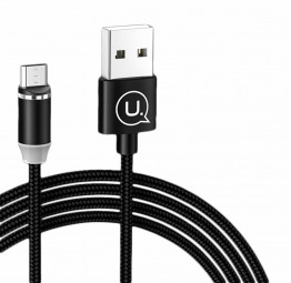 Usams U-Sure Magnetic Data Cable USB Type-C Black
