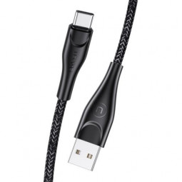 Usams U41 Type-C Braided Data and Charging Cable 3m Black