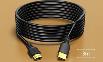 Usams U49 HDMI HD Video Cable 3m Black