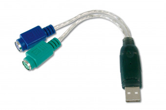 Digitus USB to PS/2 Adaptor,