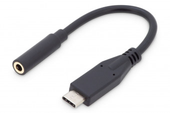 Assmann USB Type-C Audio adapter cable, Type-C - 3.5mm