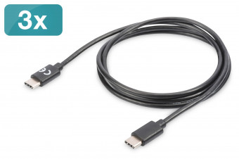 Assmann USB Type-C charger/Data cable set, type C