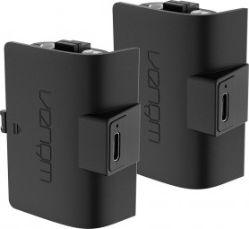 Venom VS2883 High Capacity Recharcable Battery Packs for XBOX Black