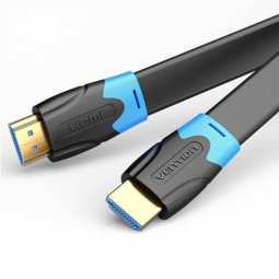 Vention Flat HDMI A male - HDMI A male cable 5m Black