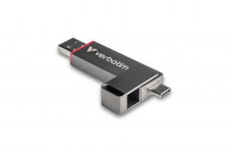 Verbatim 512GB Dual QuickStick USB3.2 Silver