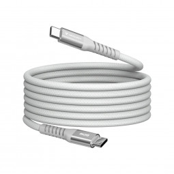 Verbatim Sync&Charge USB-C/USB-C 60W Magnetic cable 1,2m Grey