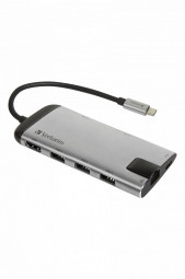Verbatim USB-C Multiport Hub Silver