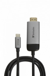 Verbatim USB-C to HDMI 4K Adapter with 1,5m Cable Black