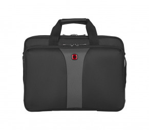 Wenger 16'' Double-Gusset Laptop Briefcase Black