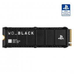 Western Digital 1TB M.2 2280 NVMe SN850P for PS5 with Heatsink Black