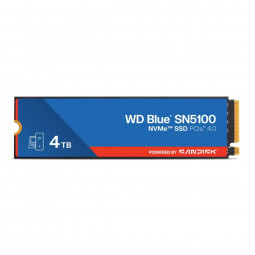 Western Digital 4TB M.2 2280 NVMe SN5100 Blue
