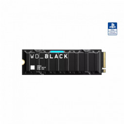 Western Digital 500GB M.2 2280 NVMe SN850 With Heatsink for PS5 Black