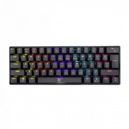 White Shark GK-2022B Shinobi Brown Switches Mechanical 60% Gaming Keyboard Black HUN