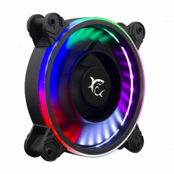 White Shark Wormhole 5 Color LED Fan