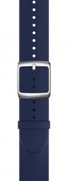 Withings Premium Sport Fluoroelastomer Wristband 20mm Night Blue & Silver
