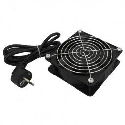 WP Cooling Fan 120x120x38 mm with protection grid and 2 m. power cable, 220v