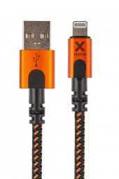Xtorm CXX002 Xtreme USB to Lightning Cable 1.5 Meter Black/Orange