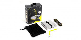 Xtrfy B1 Mouse Bungee Silver/Yellow