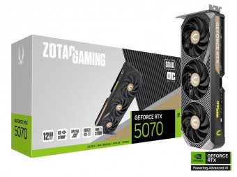 Zotac RTX5070 12GB GDDR7 Gaming Solid OC