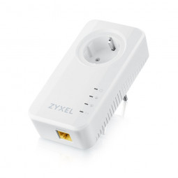 ZyXEL PLA6457 G.hn 2400 Mbps Wave 2 Powerline Pass-thru Gigabit Ethernet Adapter