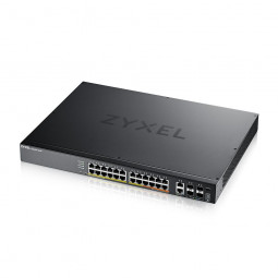 ZyXEL XGS2220-30HP 24-port GbE L3 Access PoE+ Switch with 6 10G Uplink (400 W)