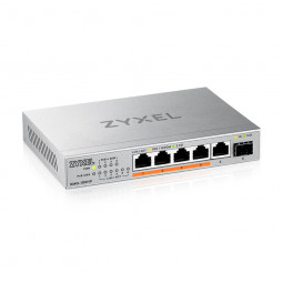 ZyXEL XMG-105 5 Port 10/2,5G MultiGig PoE++ unmanaged Switch