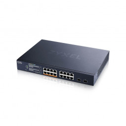 ZyXEL XMG1915-18EP 16-Port Managed L2 2,5G Ethernet PoE Switch Grey